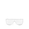 Alaïa Oversized-frame Sunglasses In Metallic