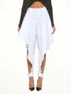 Alaïa Panelled Pants In Multi