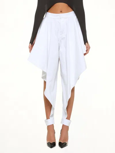 Alaïa Panelled Pants In Multi
