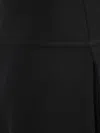 Alaïa High-rise Wool-blend Straight Pants In Noir Alaia