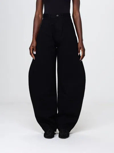 Alaïa Pants Woman  In Black
