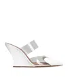 Alaïa Patent Coeur Mules 90 In Multi