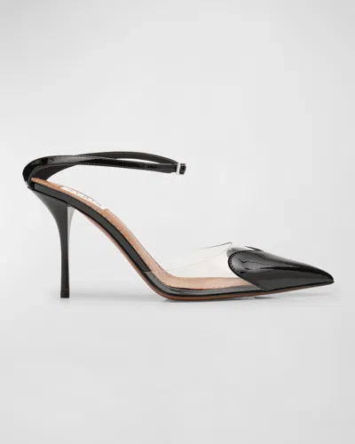 Alaïa Black Patent Calf Leather 90 Pumps