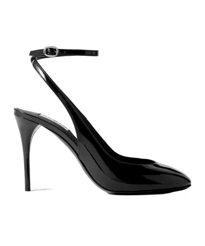 Alaïa Patent Leather High Heels In Black