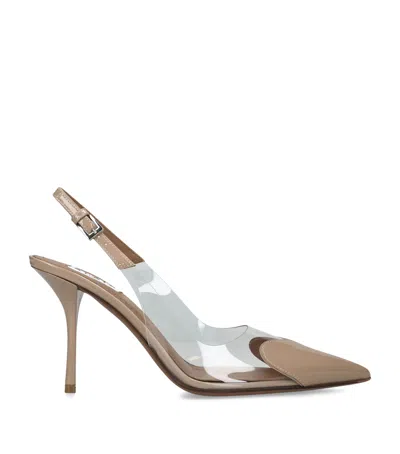 Alaïa Patent Leather Le Coeur Slingback Pumps 90 In Multi