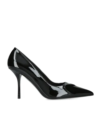Alaïa Patent Leather Pumps 90 In Black