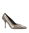 Alaïa Patent Leather Pumps 90 In Brown
