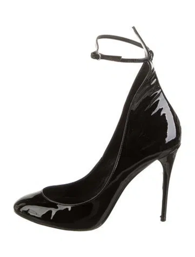 Pre-owned Alaïa Patent Leather Pumps In Black