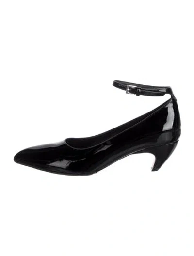 Pre-owned Alaïa Patent Leather Pumps In Black