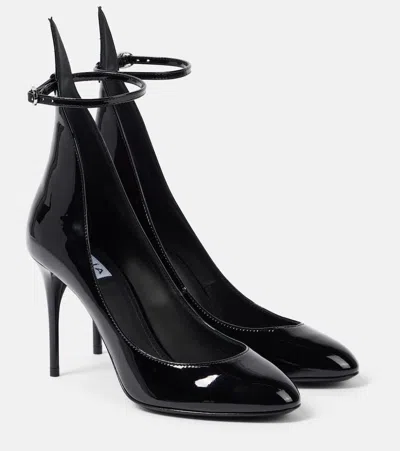 ALAÏA ALAIA PATENT LEATHER PUMPS