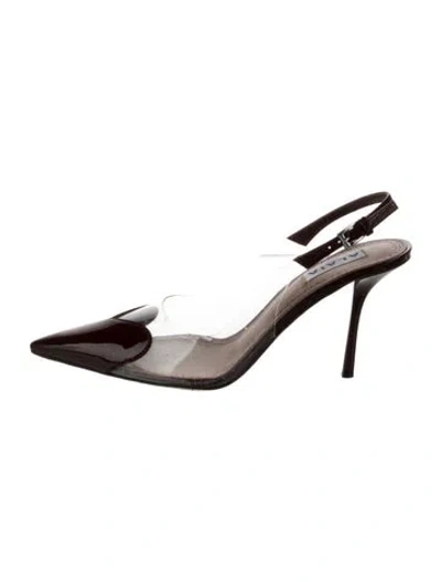 Pre-owned Alaïa Patent Leather Slingback Pumps