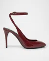 Alaïa Sling-back Décolleté In 325 - Rouge Grenat