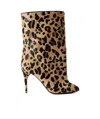 Alaïa Pattern Short Boots In Black
