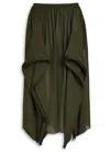 Alaïa Peek Semi-sheer Chiffon Trousers