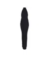 Alaïa Halterneck Draped Gown In Black