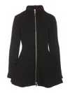 Alaïa Ribbed Wool And Cashmere-blend Peplum Cardigan
