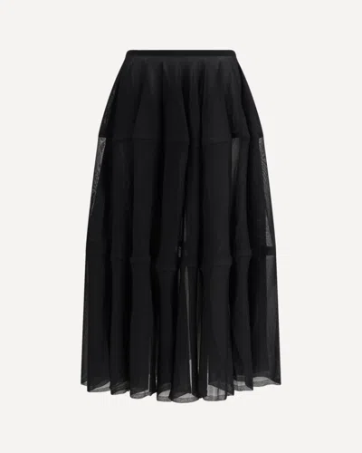 Alaïa Women Peplum Skirt In Black