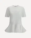Alaïa Women Peplum T-shirt