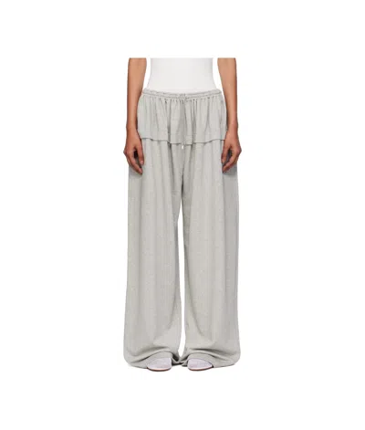 ALAÏA PEPLUM TROUSERS