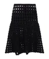 Alaïa Alaia Nudos Skirt In Black