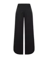 Alaïa Rounded Petal Pants In Black