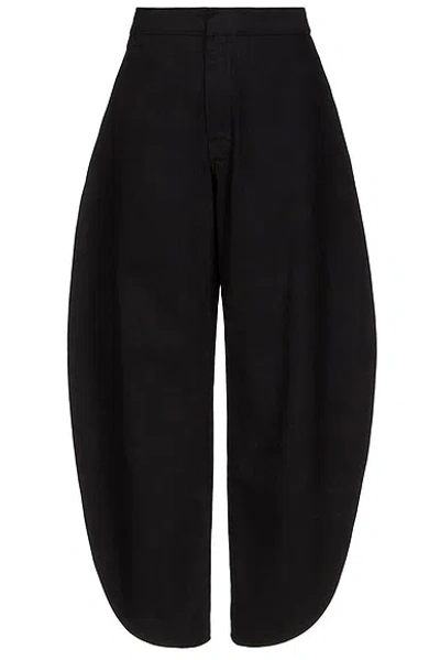 Alaïa Alaia Women Petal Wool Trousers In Black
