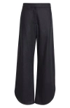Alaïa Petal Merino Wool Pants In Black