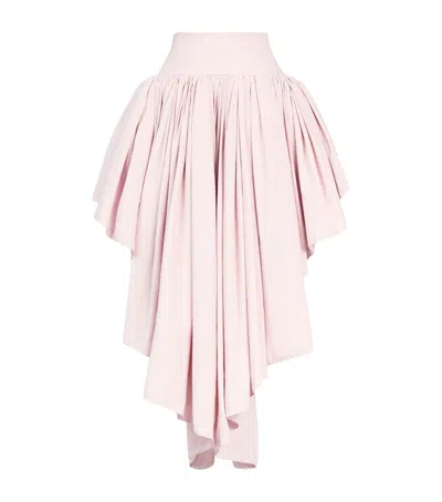 Alaïa Petticoat Skirt In Red