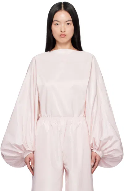 ALAÏA PINK BALLOON BODYSUIT