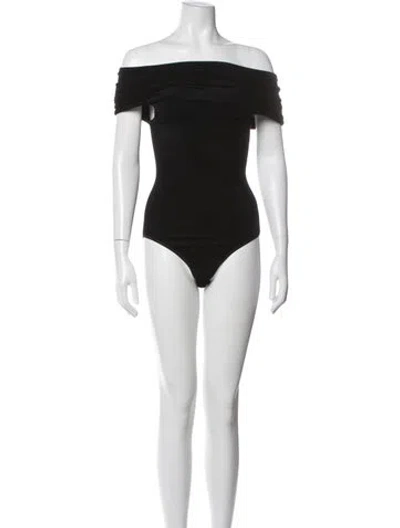 Pre-owned Alaïa Pleated Accents Pajamas In Black