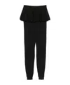 Alaïa Pleated Casual Pants In Black
