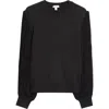 Alaïa Tassel Crewneck In Noir Alaia