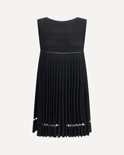 ALAÏA PLEATS MINI DRESS