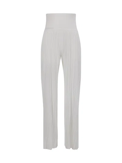 Alaïa Pleats Pants In Multicolor