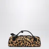 Alaïa Pochette Le Teckel In Leopard Print Calfskin