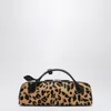 Alaïa Alaia  Pochette Le Teckel In Leopard Print Calfskin