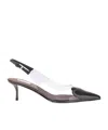 Alaïa Alaia Black Heart Mules In Patent Calfskin