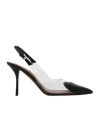 Alaïa Alaia Slingbacks In Patent Calfskin In Black