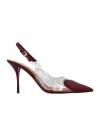 Alaïa Pointed High-heeled Sandals In Multicolor