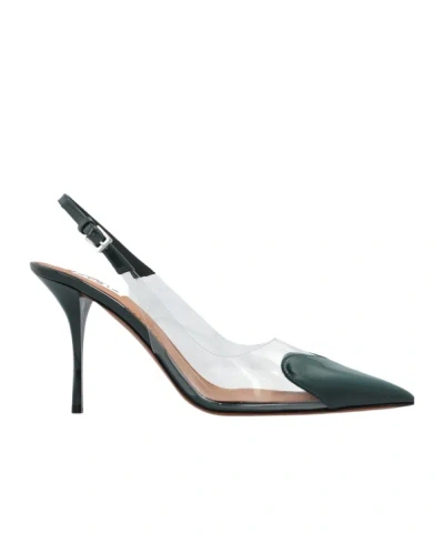 ALAÏA POINTED HIGH-HEELED SANDALS