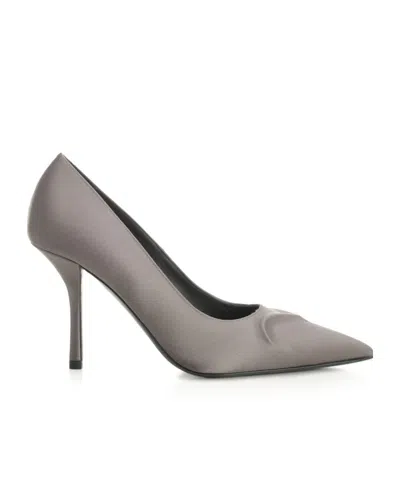 Alaïa Pointed High Heels In Gold