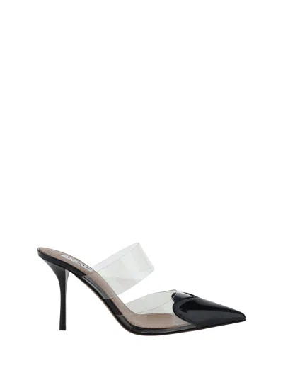 Alaïa Pointed-toe Slip-on Mules In Noir