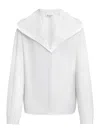 ALAÏA POPLIN HOODED SHIRT