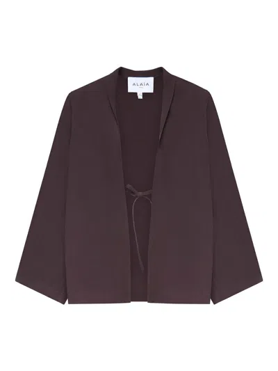 ALAÏA POPLIN JACKET