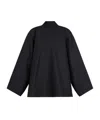 Alaïa Poplin Reverse Jacket In Black