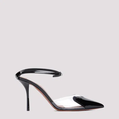 Alaïa Azzedine Alaia Women's Black Le Coeur Heart-motif Patent Calf-leather Pumps