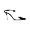 Alaïa Azzedine Alaia Women's Black Le Coeur Heart-motif Patent Calf-leather Pumps In Black