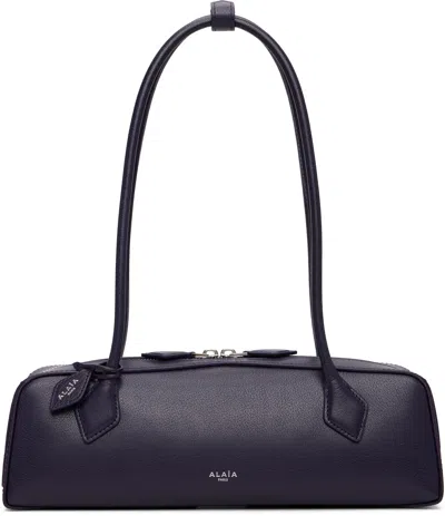 Alaïa Purple 'le Teckel' Medium Bag In Red