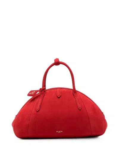 Alaïa Purse Small Leather Handbag In Red