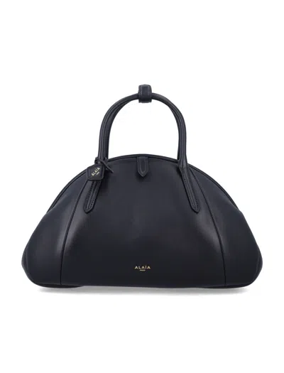 Alaïa Alaia Purse Top Handle Bag In Calfskin In Black